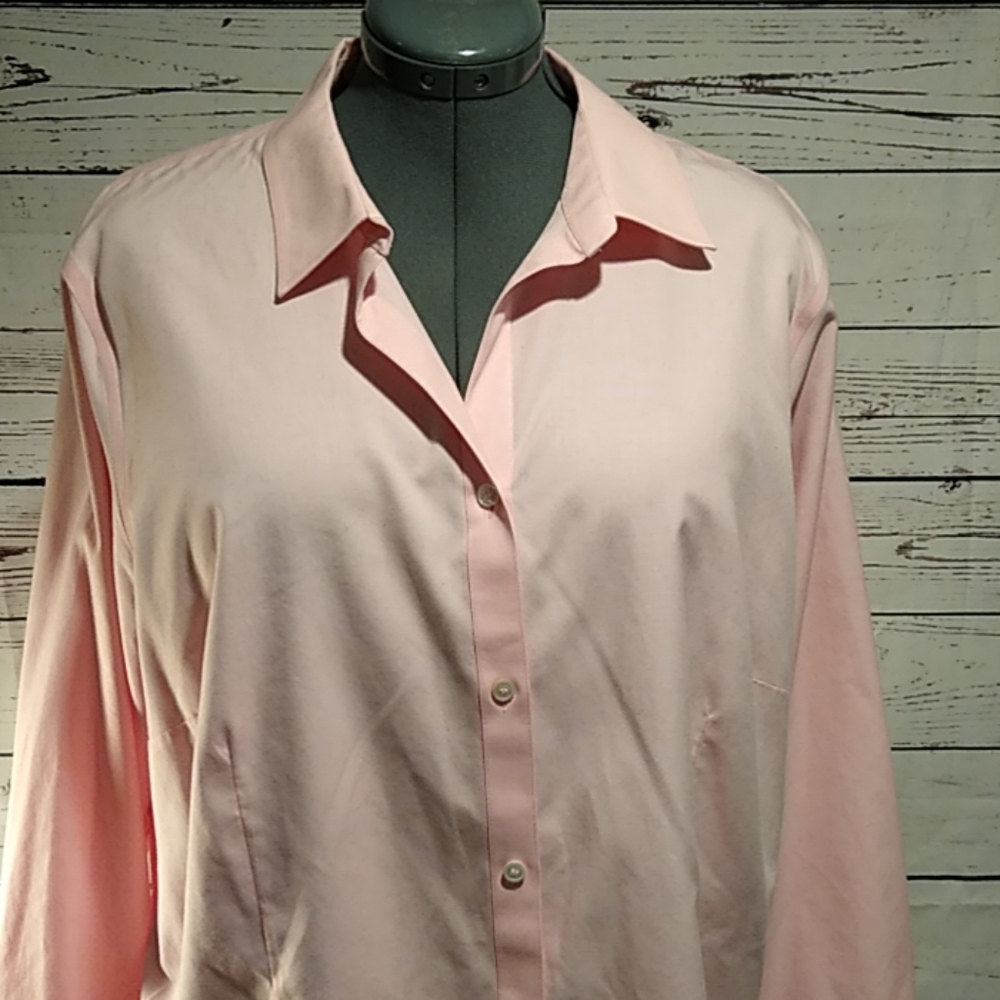 Talbot's lovely pink blouse in a 22 w.